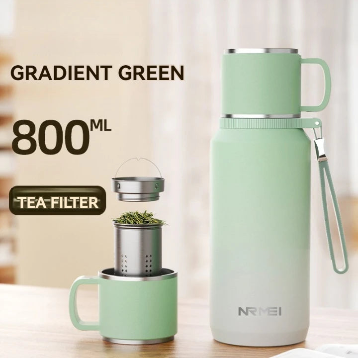 1.5L Thermos water bottle Stainless Steels Vacuum Flask Hot Coffee tea Water Heat Preservation Bottles Cold Tumbler drinkware