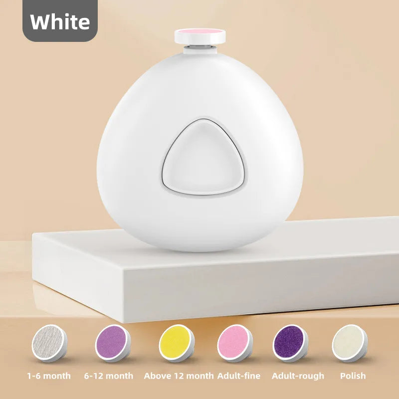 Electric Nail Polisher Baby Automatic Nail Clipper Multifunctional Portable Nail File Children's Nail Clipper Set Baby Care