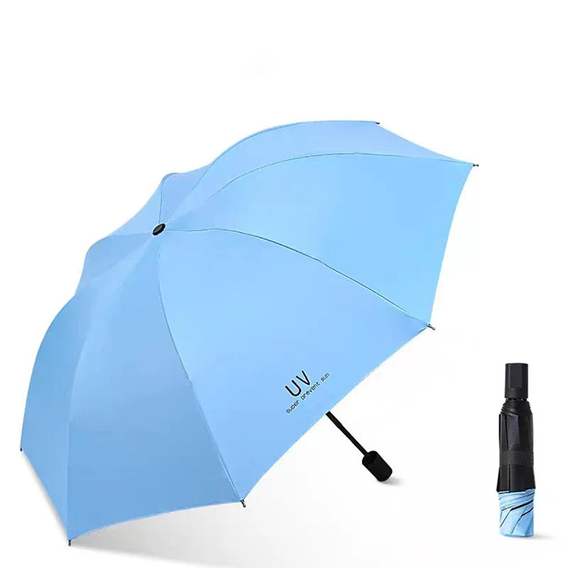 Xiaomi Automatic Umbrella 24 Bone Solid Color Automatic Umbrella Light Collapsible Large Size Outdoor Sunshade UV Protection