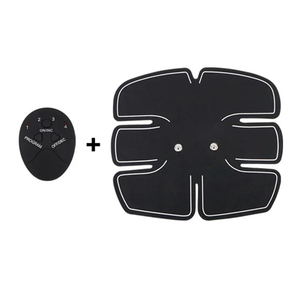 Smart EMS Muscle Stimulator Fitness Trainer Abdominal Training Electric Weight Loss Body Slimming Massager ABS Fitness Exercise