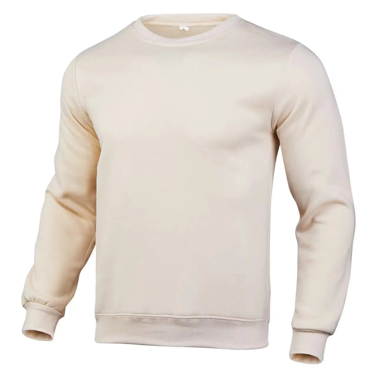 2024 Men's and Women's Sweater Fashion Brand Casual Sweater Solid Color Round Neck Long Sleeve Pullover Sweater