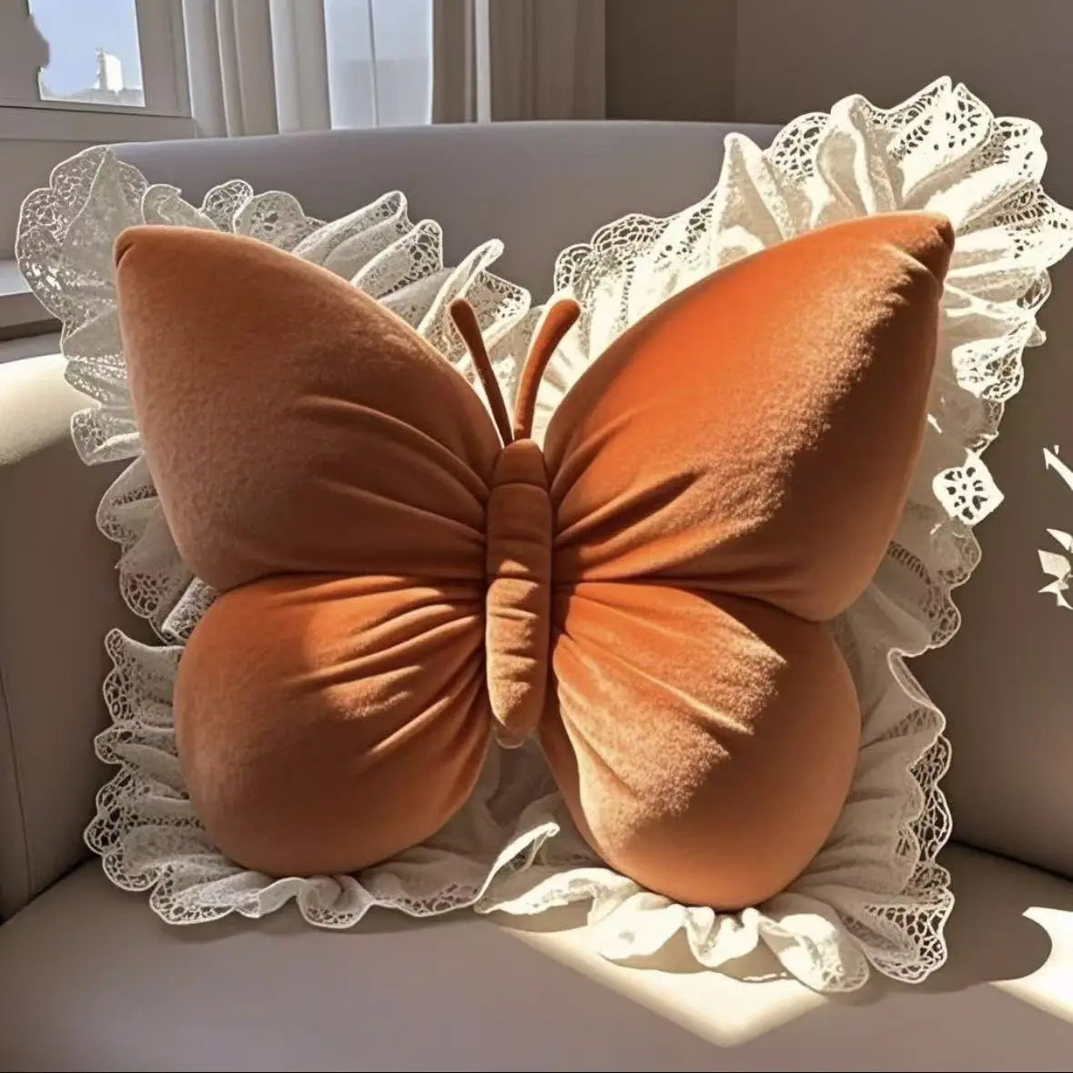 Princess Butterfly Office Pillow Living Room Bow Bedroom Car Sofa Cushion Home New Pillow Room