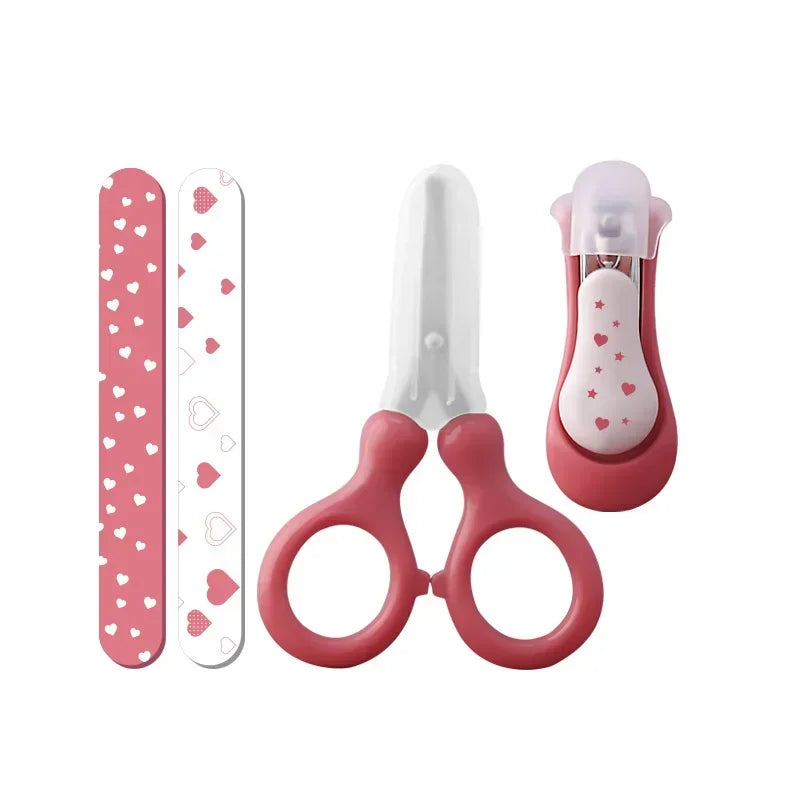 For Kids Nail Clipper Scissors Nail Clippers Children's Care Tools Storage Set Baby's Nail Clippers Kits baby nail trimmer