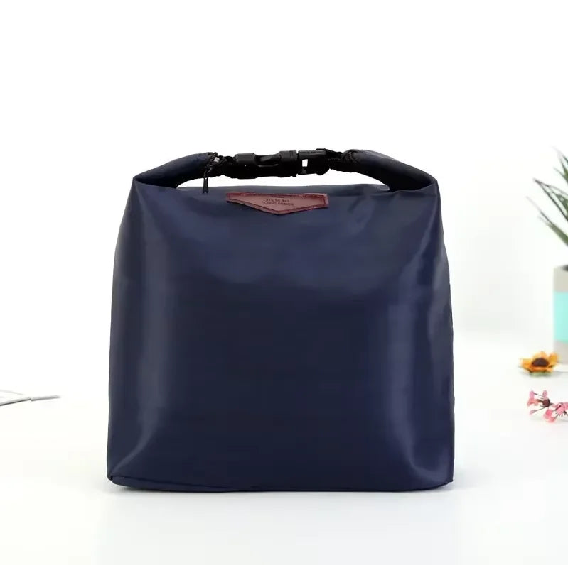 Thermal Insulated Lunch Bag Portable Oxford Cloth Cooler Lunchbox Storage Bag Carry Picinic Food Tote Insulation Package 1pc