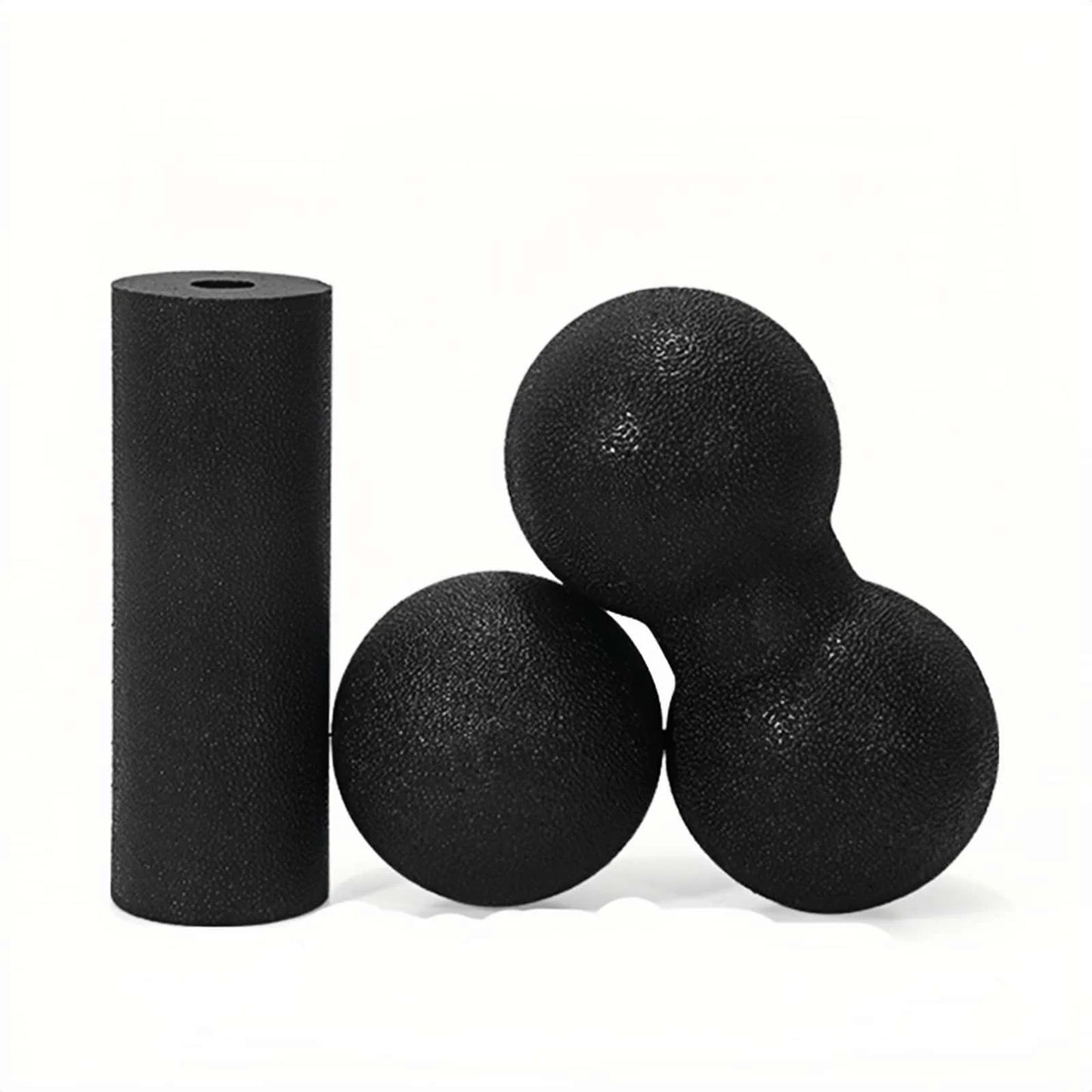 EPP High - Density Multi - Functional Foam Roller & Massage Balls Set for Yoga, Fitness, Post - Workout Muscle Fascia Relief