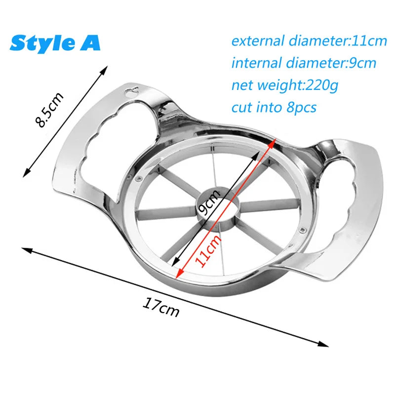 Popular Handy Apple Slicer Zinc Alloy Practical Pear Orange Cutter Sharp Fruit Divider Advanced Kitchen Accessories For Home
