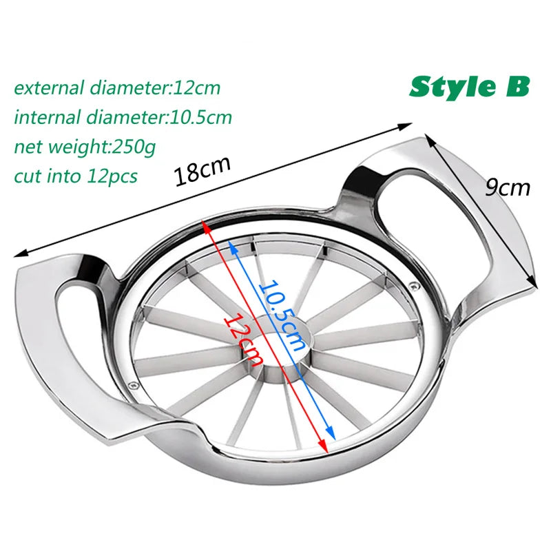 Popular Handy Apple Slicer Zinc Alloy Practical Pear Orange Cutter Sharp Fruit Divider Advanced Kitchen Accessories For Home