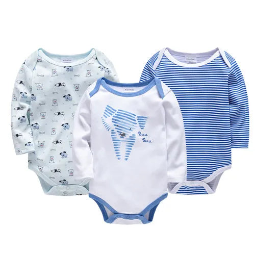 2023 Baby Bodysuit Long Sleeve Spring Autumn Girls Boys Clothes Body bebe Cartoon Printed 0-24 months Newborn Infant Outwear