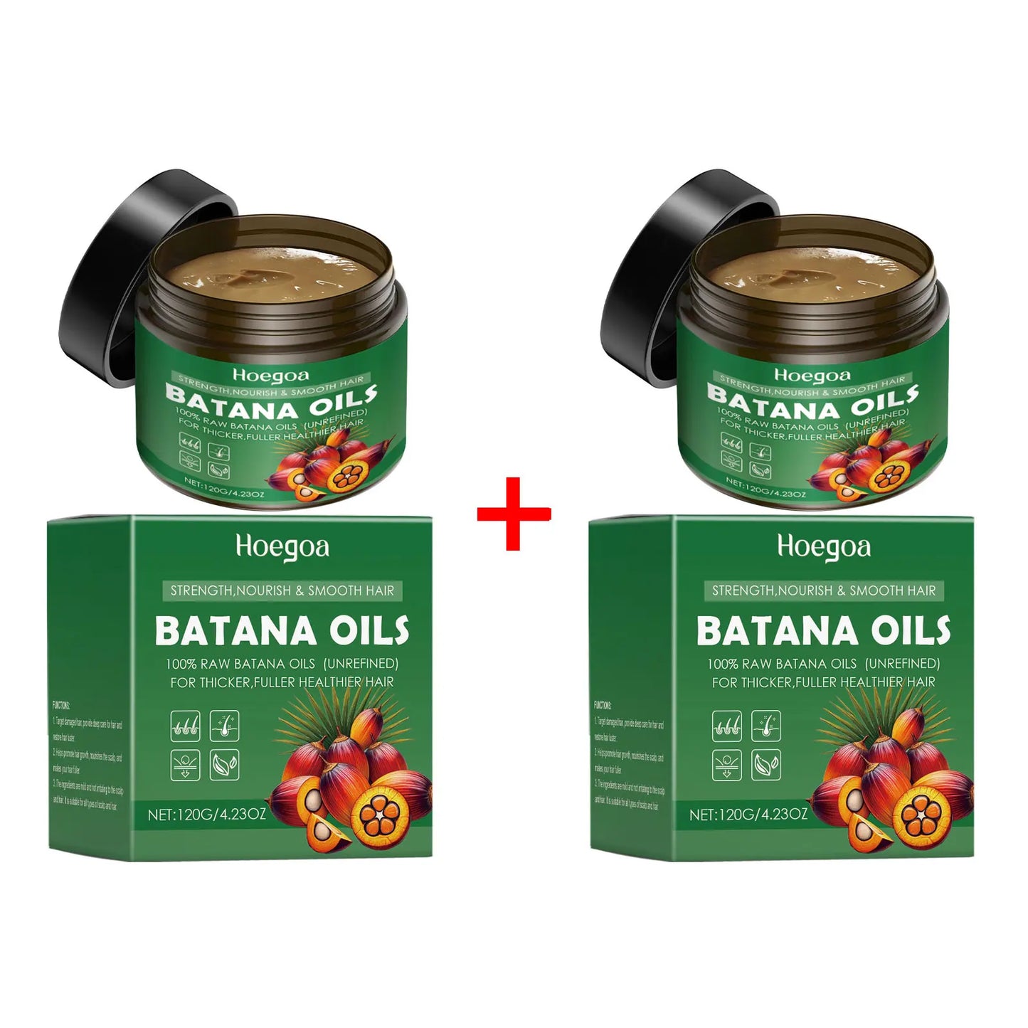 100% Pure Organic Hair Mask Batana Oil Hair Growth Oil Natural Treatment Nourishing Reduce Hair Loss Anti-Breakage Hair Products