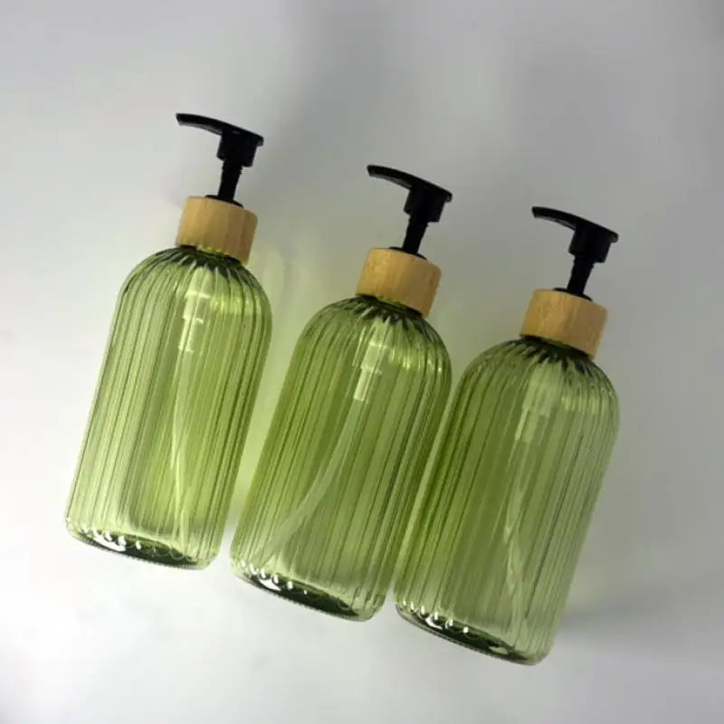 1PCS 500ml Soap Dispenser With Pump Refillable Shampoo Empty Bottle Kitchen Bathroom Hands Body Wash Lotion Container
