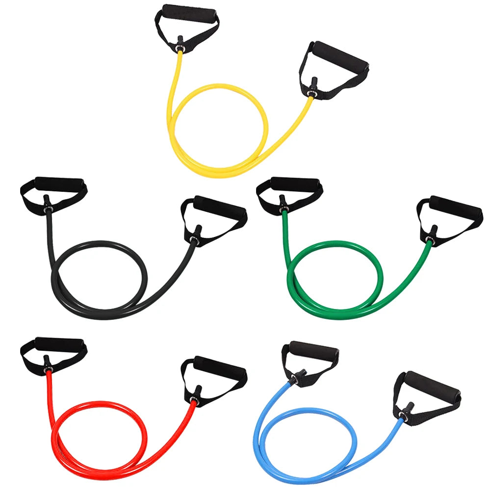 Resistance Bands with Handles Elastic Exercise Cord Workout Bands Fitness Bands for Muscle Training/Shape Body/Physical Therapy