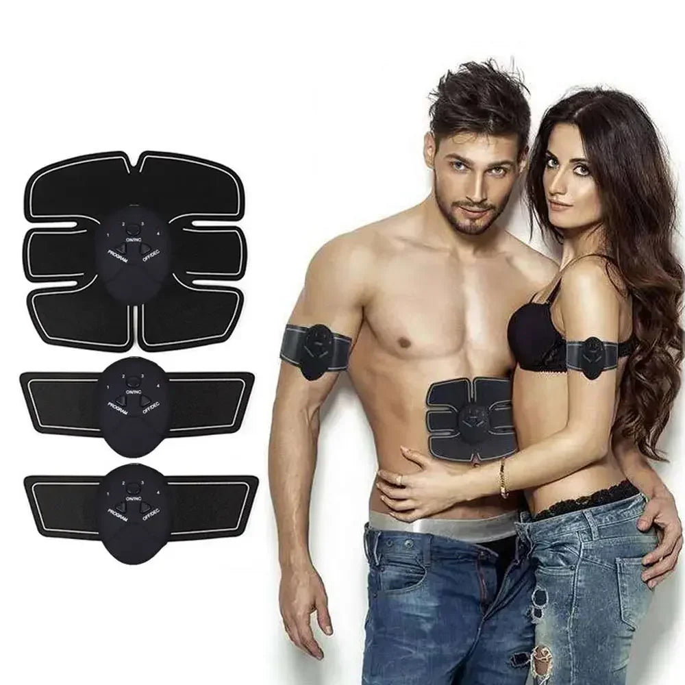 Smart EMS Muscle Stimulator Fitness Trainer Abdominal Training Electric Weight Loss Body Slimming Massager ABS Fitness Exercise