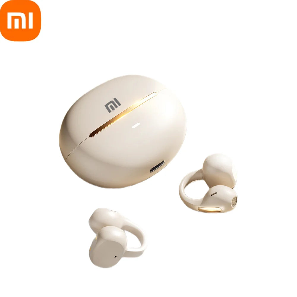 Xiaomi Open Ear Clip Earphones TWS Wireless Bluetooth Earbuds Noise Portable Touch Headphones With Mic Consumer Electronics