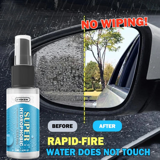 Water Repellent Spray Anti Rain Coating For Car Glass Hydrophobic Anti-rain Car Liquid Windshield Mirror Mask Auto Polish Kit