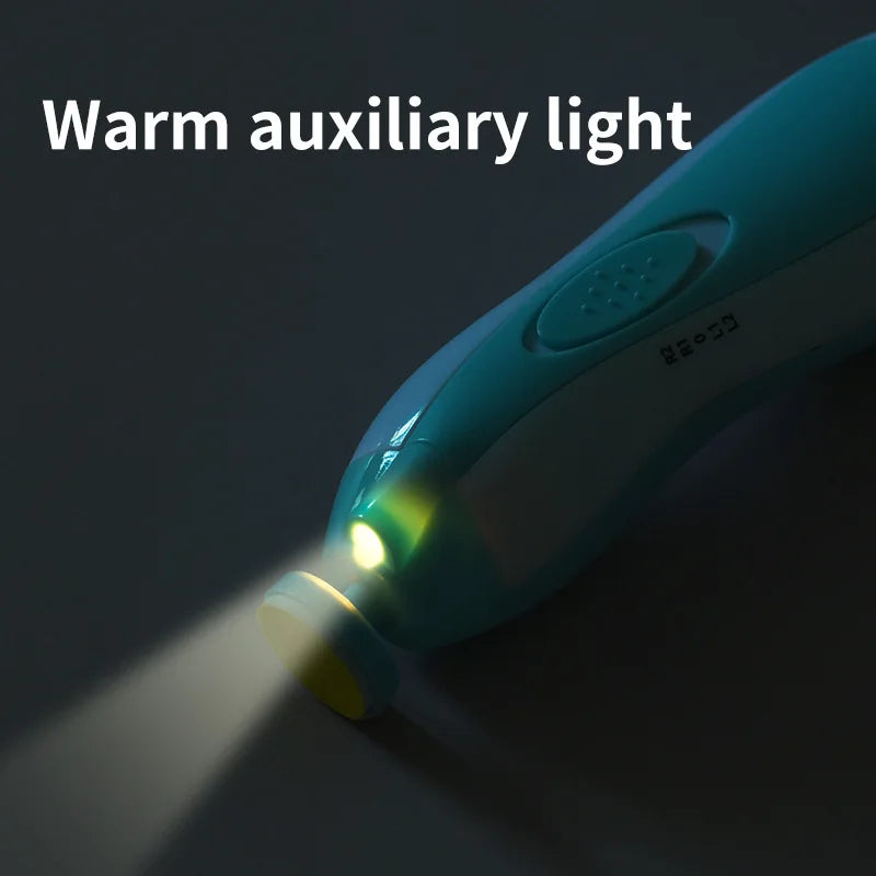 Electric Baby Nail Trimmer Baby Items Kid Nail Polisher Tool Care Kit Easy To Trim Nail File Newborn Baby Accessories Newborn