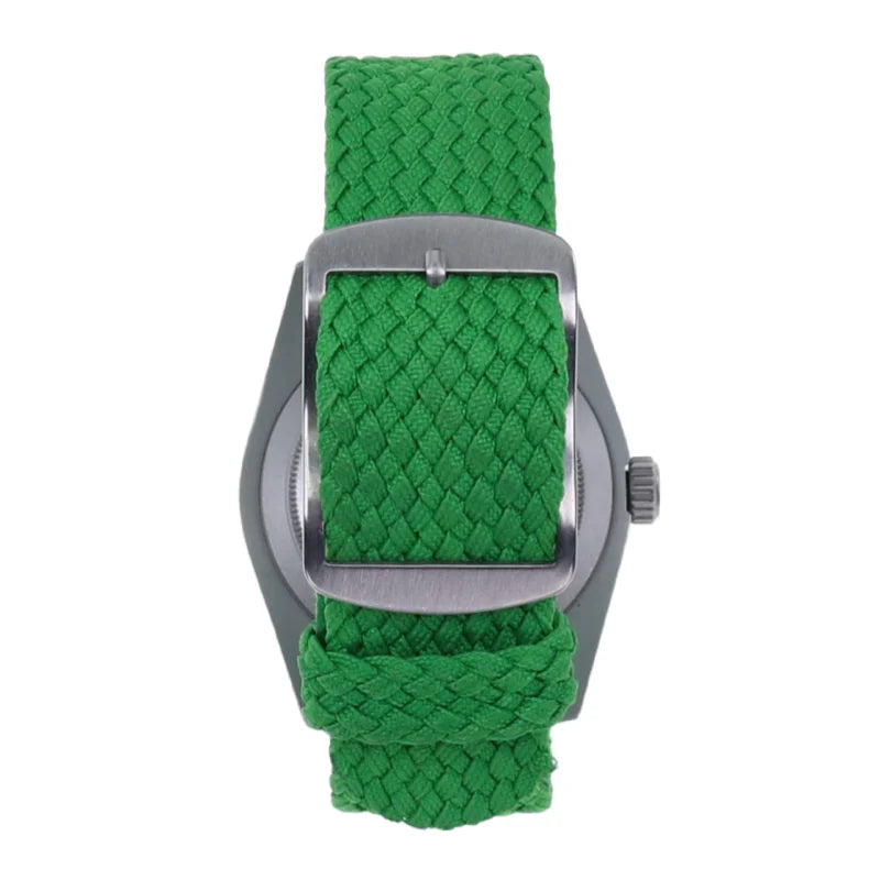 WILDFIRE New Who Cares Lt's Already Late Waterproof Leisure Nh35 Movement Sapphire Crystal Matte Silver Men's Mechanical Watches