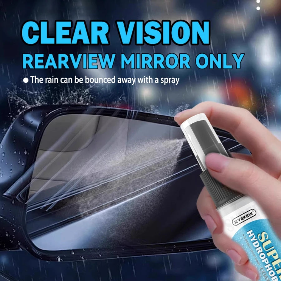 Water Repellent Spray Anti Rain Coating For Car Glass Hydrophobic Anti-rain Car Liquid Windshield Mirror Mask Auto Polish Kit