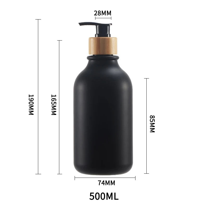 300/500ml Soap Dispenser for Bathroom Large Capacity Shower Shampoo Bottle Refillable Gel Bottle Lotion Liquid Storage Container