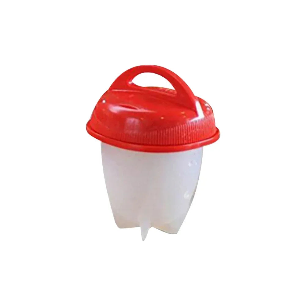 1/6Pcs Mini Egg Poachers Cooker Silicone Non-Stick Egg Boiler Cookers Pack Boiled Eggs Mold Cups Steamer Kitchen Gadgets Tools