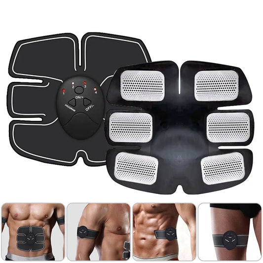 Smart EMS Muscle Stimulator Fitness Trainer Abdominal Training Electric Weight Loss Body Slimming Massager ABS Fitness Exercise