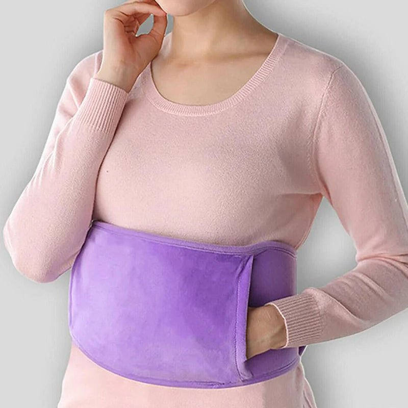 Winter Warm Belt Type Hot Bottle Cover Soft Hand Warm Quick Pain Relief Comfort for Abdomen Back Hot Water Bag Bottle Cover