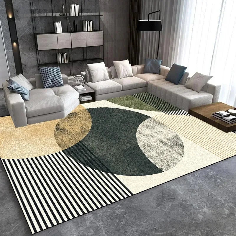 Modern Light Luxury Large Carpet for Living Room Home Decoration Sofa Area Rugs 200x300 Non-slip Bedroom Rug Washable Door Mat