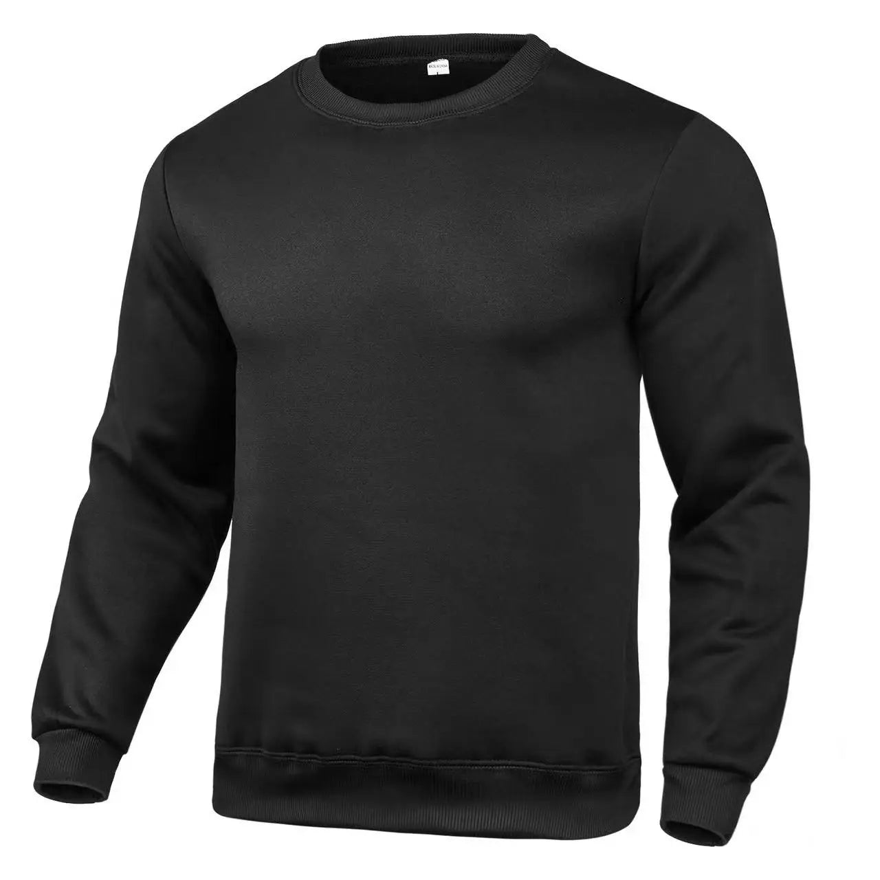 2024 Men's and Women's Sweater Fashion Brand Casual Sweater Solid Color Round Neck Long Sleeve Pullover Sweater