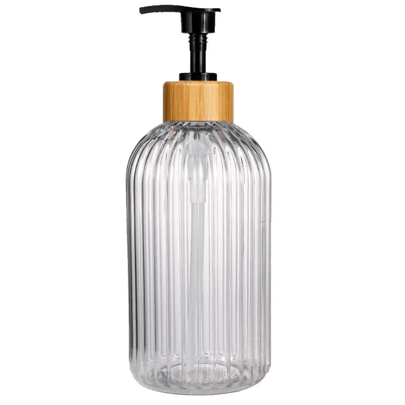 1PCS 500ml Soap Dispenser With Pump Refillable Shampoo Empty Bottle Kitchen Bathroom Hands Body Wash Lotion Container