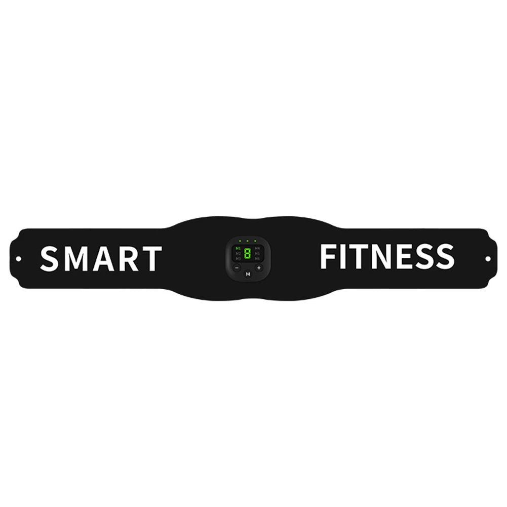 EMS Muscle Stimulator Belly Weight Loss Smart Slimming Waist Band Exercise Massager Body Shaping 19 Modes Gym Fitness Equiment