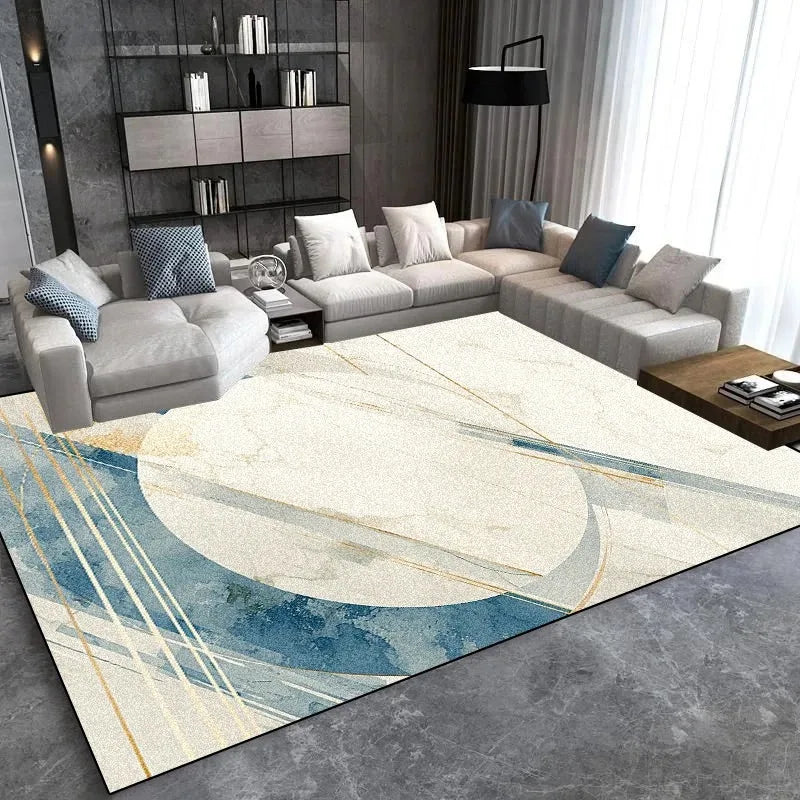 Modern Light Luxury Large Carpet for Living Room Home Decoration Sofa Area Rugs 200x300 Non-slip Bedroom Rug Washable Door Mat