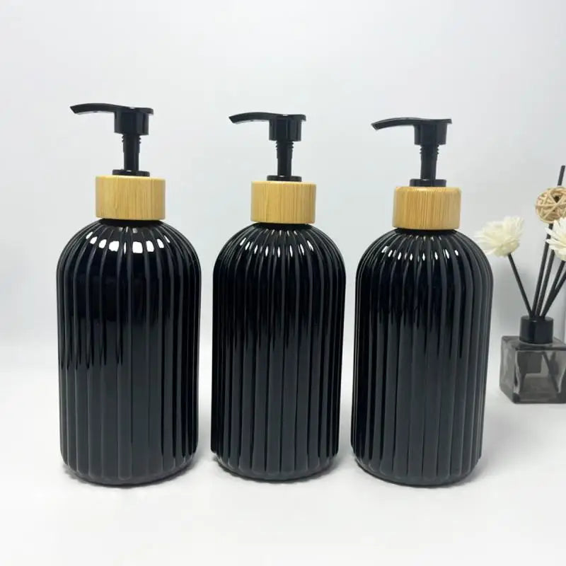 1PCS 500ml Soap Dispenser With Pump Refillable Shampoo Empty Bottle Kitchen Bathroom Hands Body Wash Lotion Container