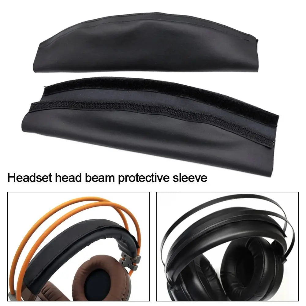 1PC Universal Comfortable Headphone Headband Pad Soft Replacement Headset Pads Premium PU Leather Head Beam Cover