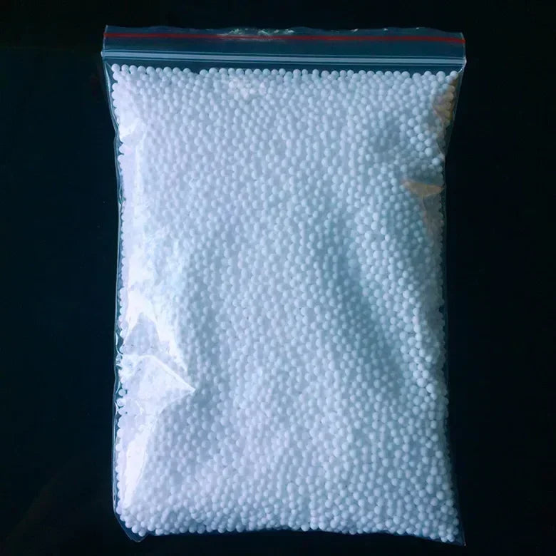 14000Pcs Polystyrene Filler Styrofoam Balls Bottle DIY Snow Mud Accessorie Small Tiny Foam Beads for Gift Box Balloon Decoration