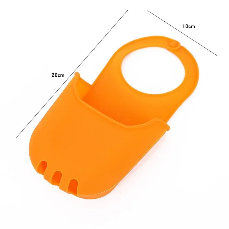 Sink Drain Rack Kitchen Storage Basket Shelf Hang Sink Bag Sponge Holder Soap Dish Drainer Home Organizer Kitchen Accessories