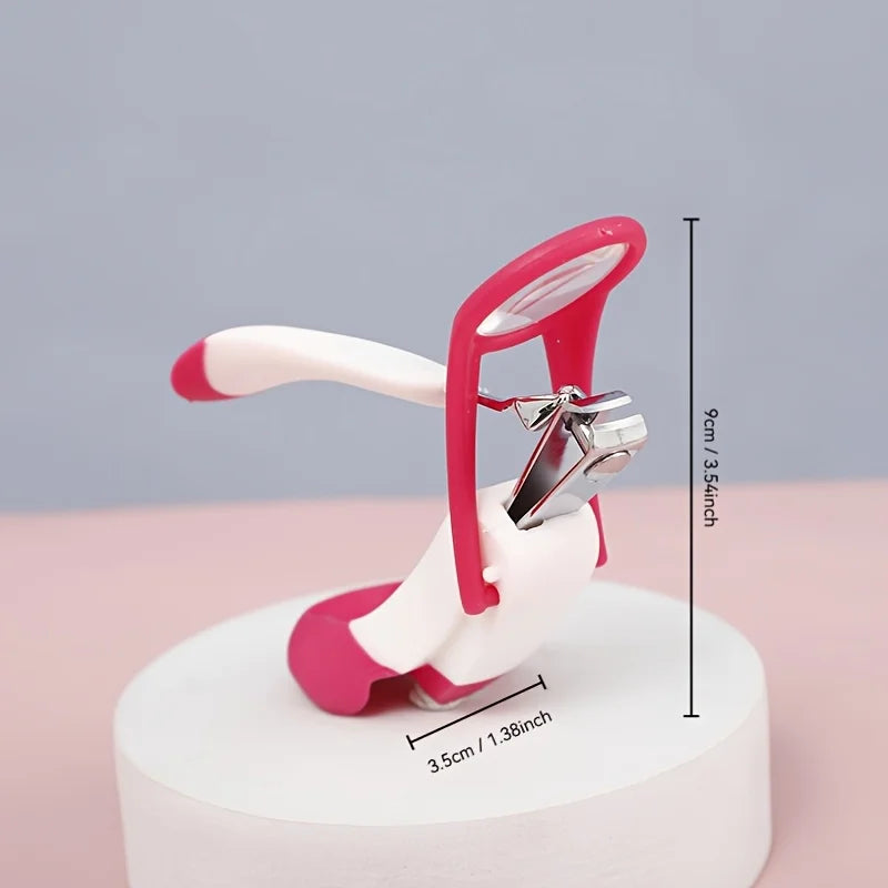 Baby Nail Clipper with Magnifying Lens, Efficient Baby Care Tool Nail Trimmer -Perfect for Newborn Infant