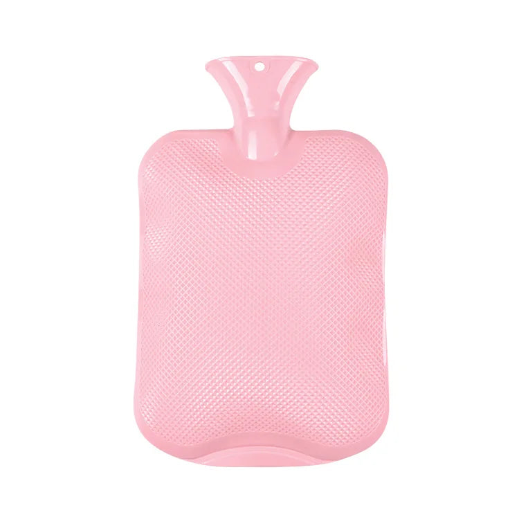 2000ml Explosion-proof Hot Water Bottle Belly Treasure Protective Warm Large Cover Winter Heat Preservation Soft Safe Removable
