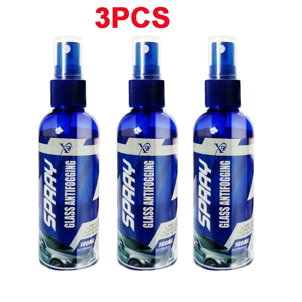 1/2/3/4/5PCS Anti-Fog Car Defogger Glass Cleaner Spray For Automotive Interior Glass  anti fog spray