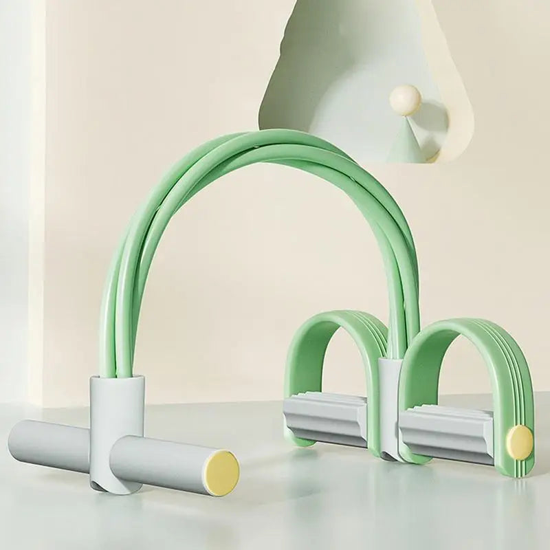 4 Tube Fitness Gum Resistance Bands Latex Pedal Exerciser Sit- Pull Rope Expander Elastic Bands Yoga equipment Pilates Workout