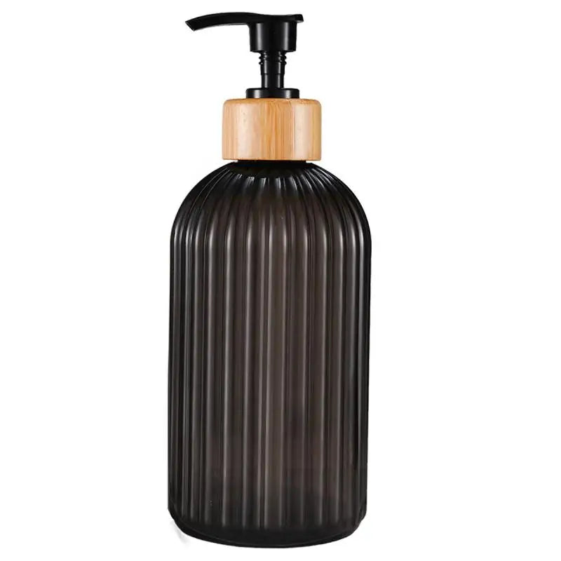 1PCS 500ml Soap Dispenser With Pump Refillable Shampoo Empty Bottle Kitchen Bathroom Hands Body Wash Lotion Container