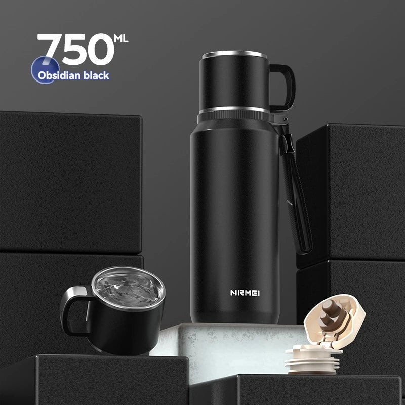 1.5L Thermos water bottle Stainless Steels Vacuum Flask Hot Coffee tea Water Heat Preservation Bottles Cold Tumbler drinkware