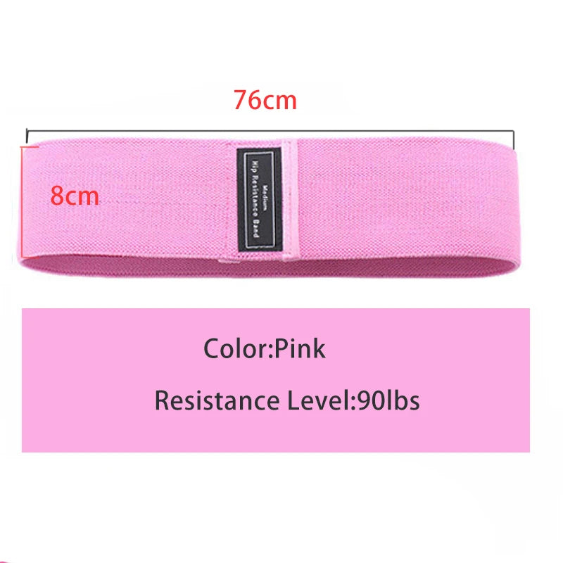 Yoga Fitness Resistance Band Buttocks Expansion Fitness Rubber Band Elastic Expander Suitable For Home Exercise Sport Equipment