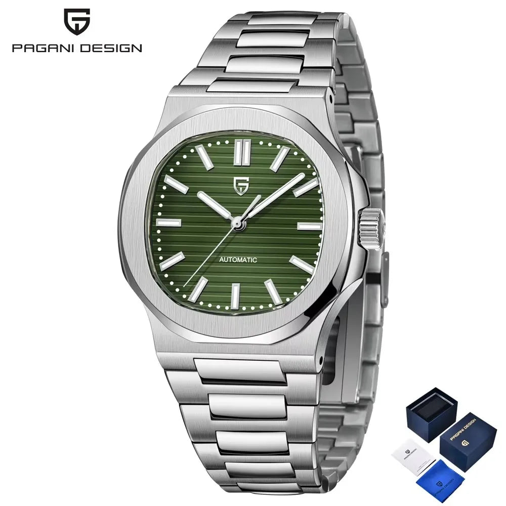 2025 New PAGANI DESIGN 40MM Men's Watches Luxury Automatic Watch For Men Mechanical Wristwatches Sapphire Mirror Men Gift Clock