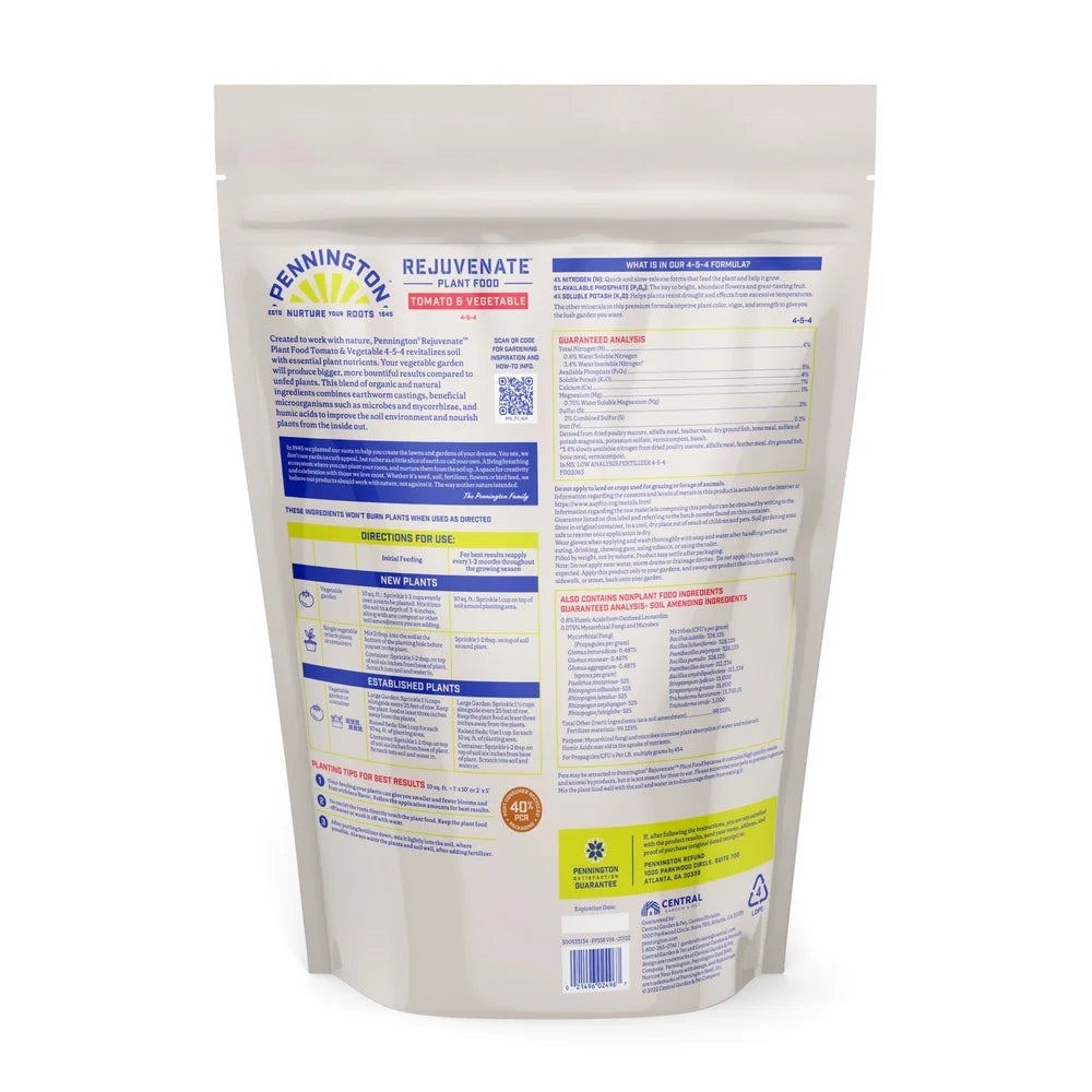 Organic Natural Tomato Vegetable Fertilizer 4lb Earthworm Castings Microorganisms Slow Release Plant Food Soil Enhancer Stress