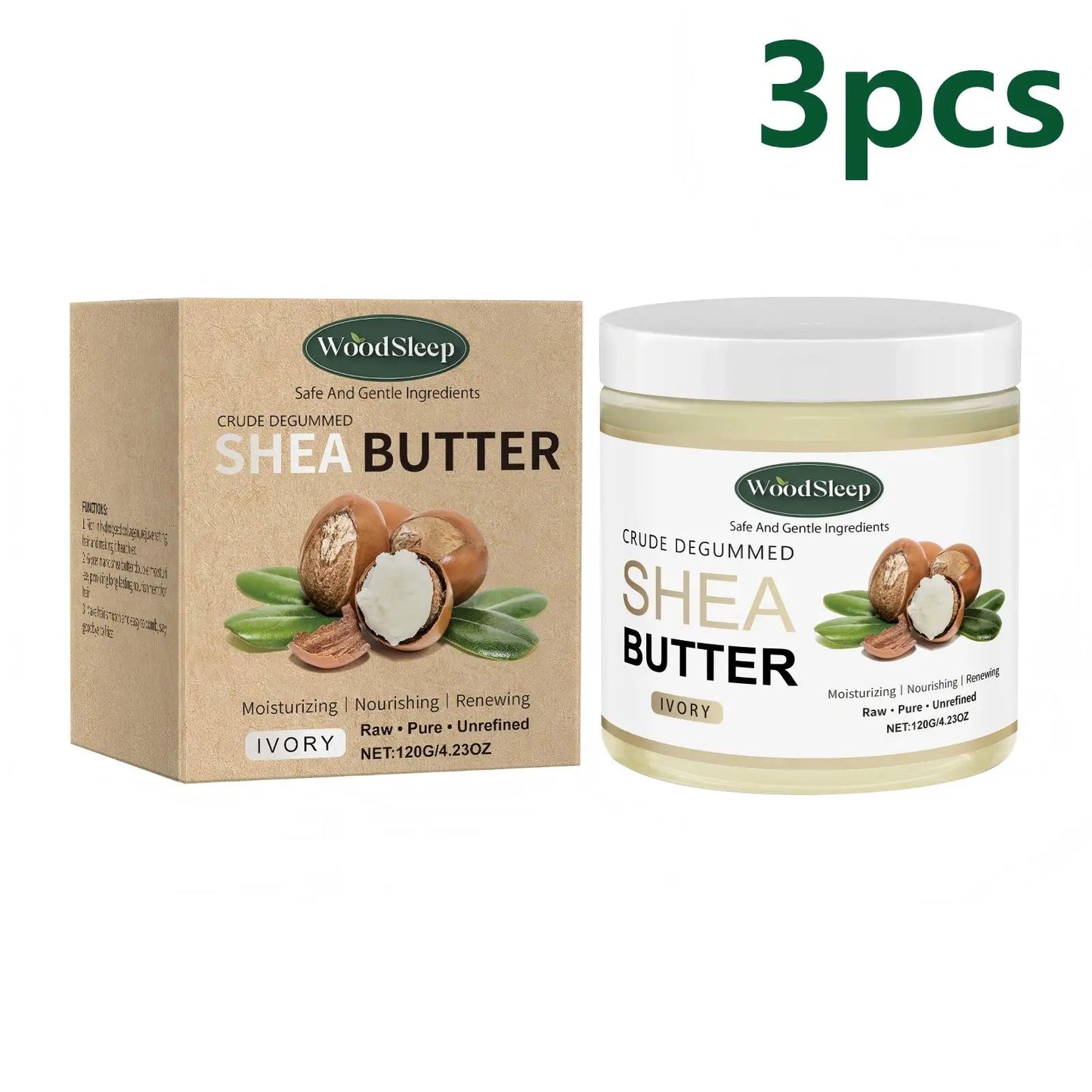 Natural Shea Butter Organic Removes Dry Skin on the Legs Arm Buttocks Deep Hydration Moisturizing Skin Crack Remover Moisturizer