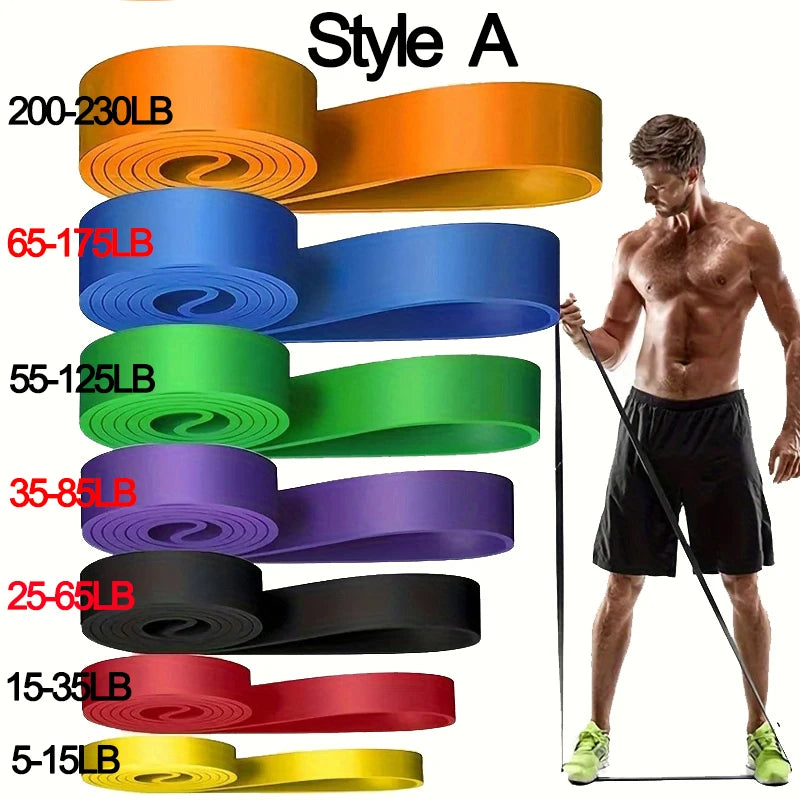 2 Style Resistance Bands Exercise Bands Pull Up Assist Bands Powerlifting Bands For Men And Women Fitness Training Home Workouts