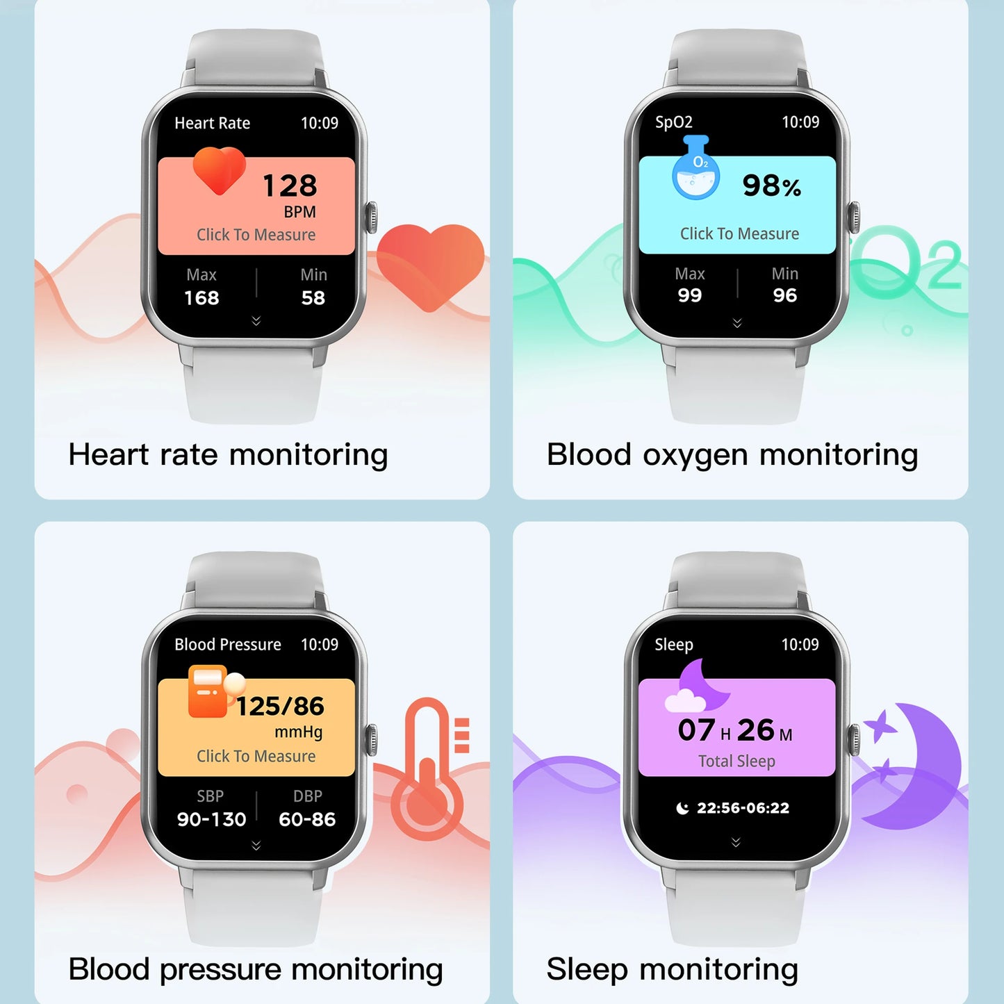 Xiaomi New Digital Smart Watch Heart Monitor Smartwatch 2025 Android Electronic Sports Watches for Man Woman Fitness Trackeri