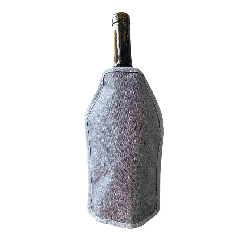 Wine Cooling Holder Ice Bag Jelly Picnic Beverage Nylon Wine Cooler Sleeve Soft Drink Rack Bar Tools For Beer Champagne Bucket