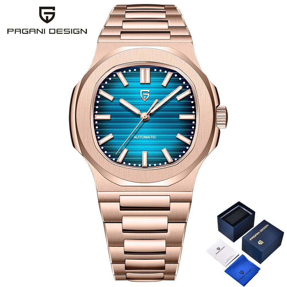 2025 New PAGANI DESIGN 40MM Men's Watches Luxury Automatic Watch For Men Mechanical Wristwatches Sapphire Mirror Men Gift Clock