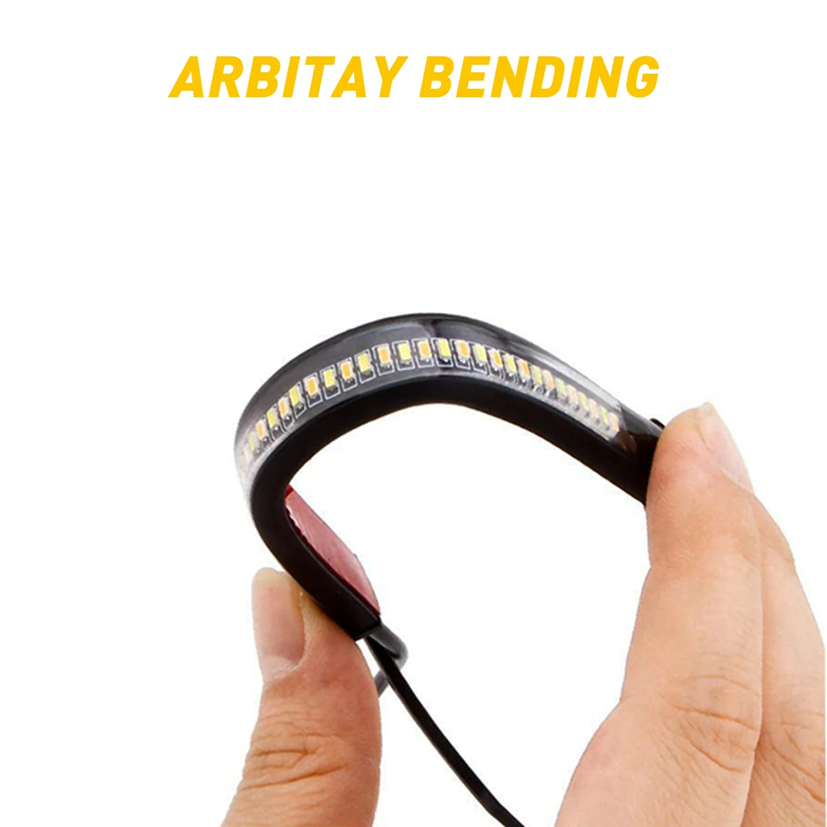 2Pcs Universal LED Motorcycle Turn Signal Light Motorbike Lamp Indicators Light Super Bright  Amber White Motorcycle Accessories