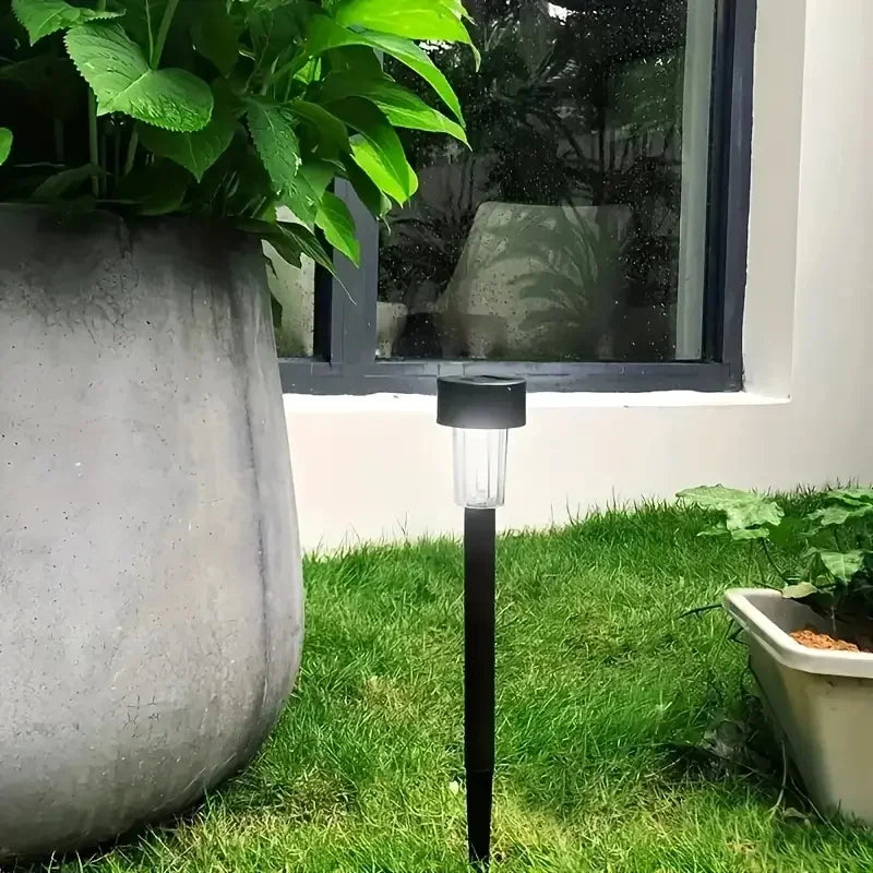 12 Pack solar powered small tube Light and light is suitable for courtyard garden lawndecoration landscape 20mah